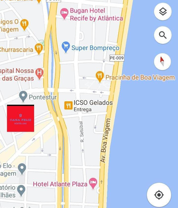 Casa Feliz Hostel Boa Viagem Jaboatao dos Guararapes Kültér fotó
